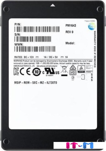 SSD Samsung PM1643a 1.92TB MZILT1T9HBJR фото 2