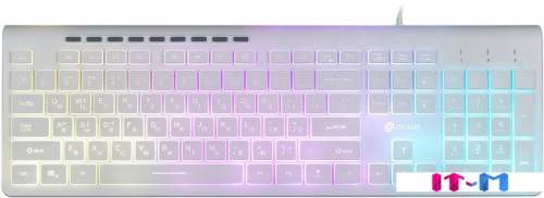 Клавиатура Oklick 490ML (белый) фото 3