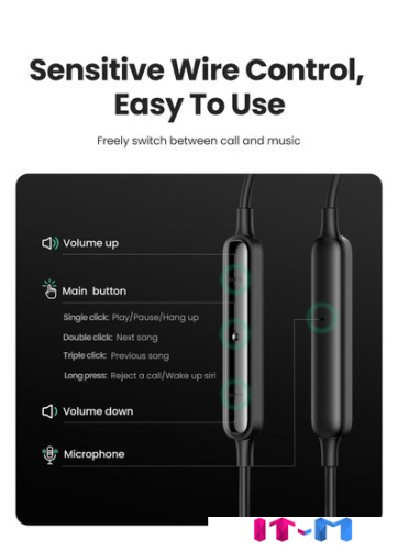 Наушники Ugreen EP103 Lightning фото 4
