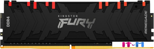 Оперативная память Kingston FURY Renegade RGB 2x8GB DDR4 PC4-25600 KF432C16RBAK2/16 фото 2