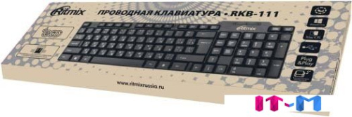 Клавиатура Ritmix RKB-111 фото 2