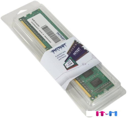 Оперативная память Patriot Signature 8GB DDR3 PC3-12800 (PSD38G16002) фото 4