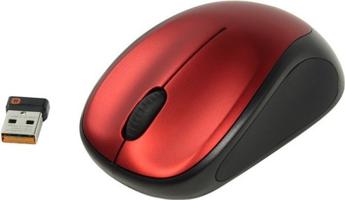 Мышь Logitech M235 Wireless Mouse (красный) [910-002496] фото 5