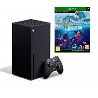 Игровая приставка Microsoft Xbox Series X + Subnautica: Below Zero (цифровая версия)