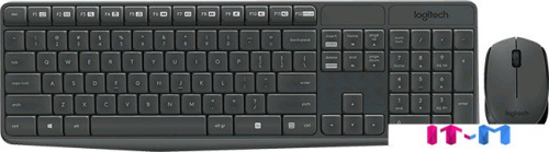 Мышь + клавиатура Logitech MK235 Wireless Keyboard and Mouse [920-007948] фото 5