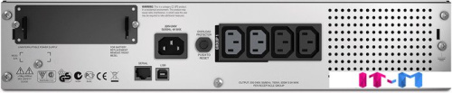 Источник бесперебойного питания APC Smart-UPS 750VA LCD RM 2U (SMT750RMI2U) фото 3