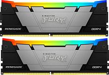 Оперативная память Kingston FURY Renegade RGB 2x8ГБ DDR4 4600 МГц KF446C19RB2AK2/16