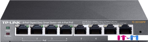 Коммутатор TP-Link TL-SG108PE фото 2