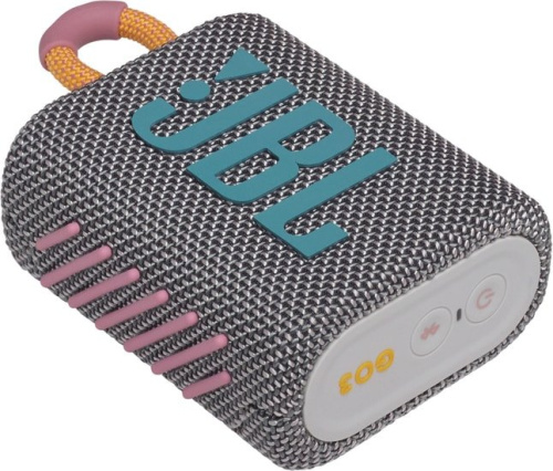 Беспроводная колонка JBL Go 3 (серый) фото 3