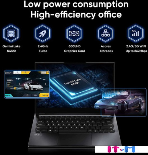 Ноутбук Chuwi HeroBook Pro N4020 8GB+256GB фото 3