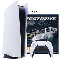 Игровая приставка Sony PlayStation 5 + Test Drive Unlimited Solar Crown