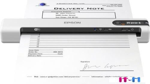 Сканер Epson WorkForce DS-80W фото 2