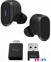 Наушники Logitech Zone True Wireless (графит)