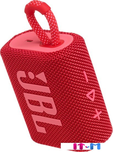 Беспроводная колонка JBL Go 3 (красный) фото 3