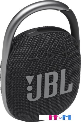 Беспроводная колонка JBL Clip 4 (черный) фото 2