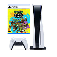 Игровая приставка Sony PlayStation 5 + Teenage Mutant Ninja Turtles: Wrath of the Mutants