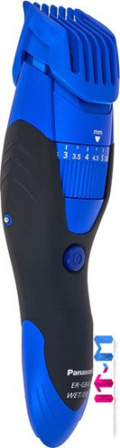 Машинка для стрижки Panasonic ER-GB40 (черный/синий) фото 2