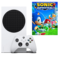 Игровая приставка Microsoft Xbox Series S + Sonic Superstars