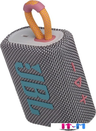 Беспроводная колонка JBL Go 3 (серый) фото 4
