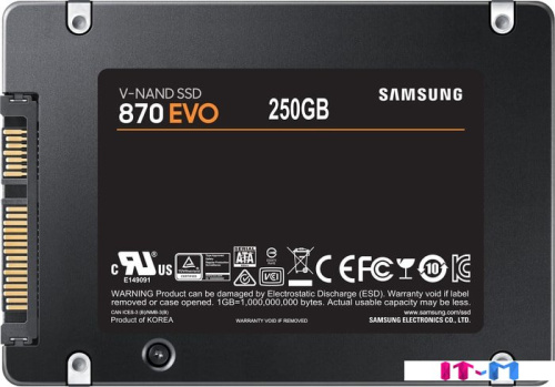 SSD Samsung 870 Evo 250GB MZ-77E250BW фото 3