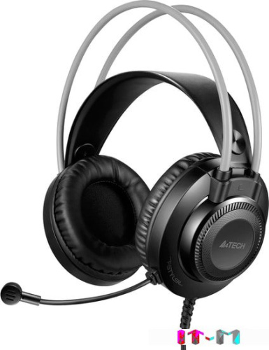 Наушники A4Tech Fstyler FH200i (черный/серый) фото 5