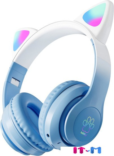Наушники Miru Cat EP-W10 (голубой) фото 2