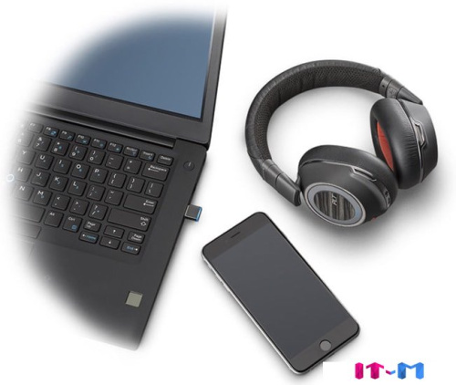 Наушники Plantronics Voyager 8200 UC (черный) фото 3