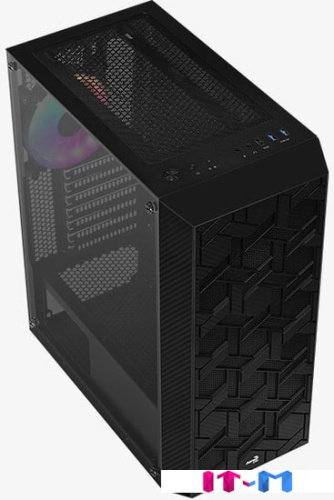 Корпус AeroCool Hive FRGB Hive-G-BK-v3 фото 4