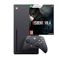 Игровая приставка Microsoft Xbox Series X + Resident Evil 4: Remake