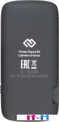MP3 плеер Digma B4 8GB (черный) фото 5