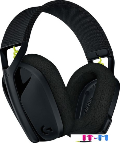 Наушники Logitech G435 Lightspeed (черный/неоновый желтый) фото 2