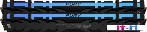 Оперативная память Kingston FURY Renegade RGB 2x8GB DDR4 PC4-32000 KF440C19RBAK2/16 фото 3
