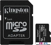 Карта памяти Kingston Canvas Select Plus microSDXC 128GB (с адаптером)