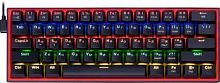 Клавиатура Redragon Fizz (Redragon Melt-Gold, черный/красный)