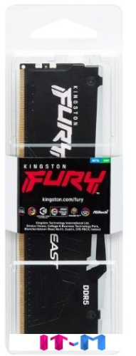 Оперативная память Kingston FURY Beast RGB 2x8ГБ DDR5 4800 МГц KF548C38BBAK2-16 фото 2