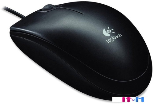 Мышь Logitech B100 Optical USB Mouse (910-003357) фото 2