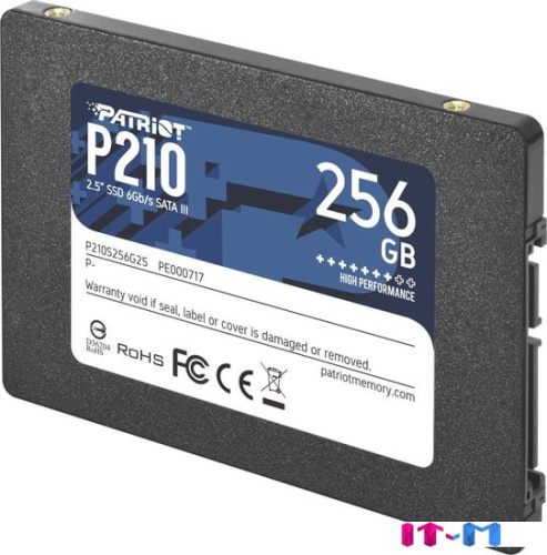 SSD Patriot P210 256GB P210S256G25 фото 2