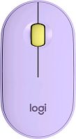 Мышь Logitech M350 Pebble (лавандовый)