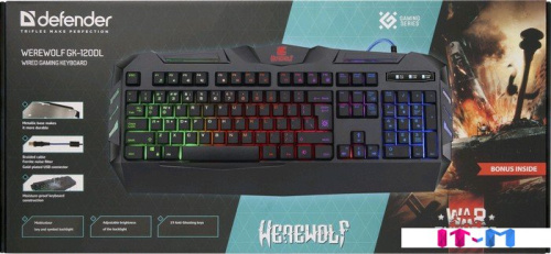 Клавиатура Defender Werewolf GK-120DL фото 4